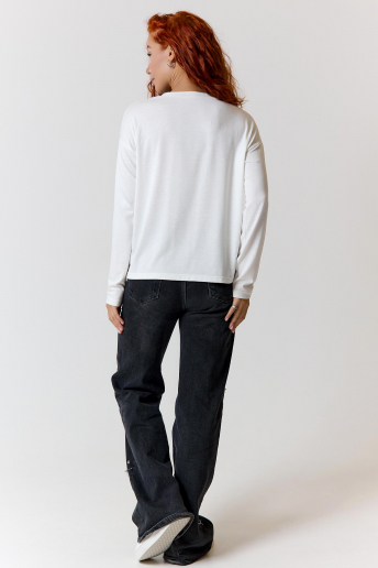 Лонгслив женский оверсайз М Арт. 10636