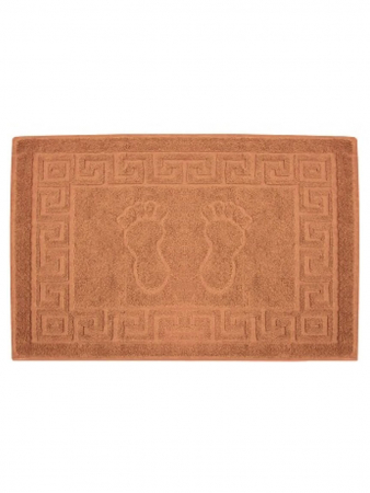 Махровое полотенце УЗБ Коврик м7704_05 / бежевое