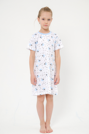 Ночная сорочка детская Ласка / овечки голубой