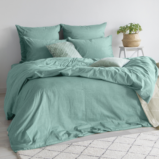 Набор наволочек "Verossa" Melange 50/70 / Emerald