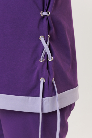 Женский костюм с бермудами 2150/2 / Фиолетовый