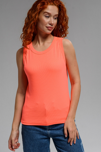 Женская майка 14409/1 / розовый неон