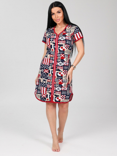 Женский халат Тома / синий