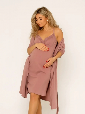 Женский комплект «Для мамы» / Пыльная Роза арт.к1156пр