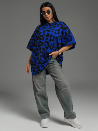 Женская футболка Ирбис / Василек