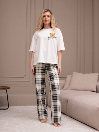 Женский костюм Мишель-4 КЖ-129 / зелёный