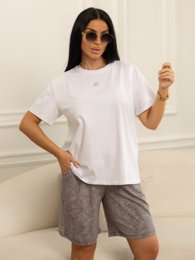 Женская футболка мод.2058 / Белый