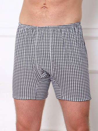 Боксеры мужские Танграм / серый