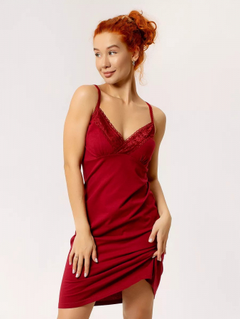 Женская сорочка для беременных "Бьюти" / Бордовый арт. к1353бр