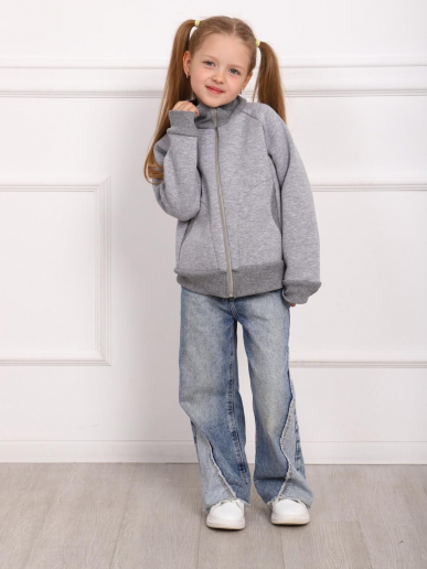 Толстовка детская Киндер / серый
