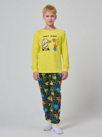 Детская пижама "Пазл" длинный рукав