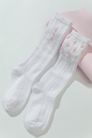 Детские гольфы Незабудка (набор 2 пары) / белый