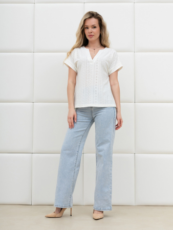 Женская блузка Дис БЛ-043 / молочный