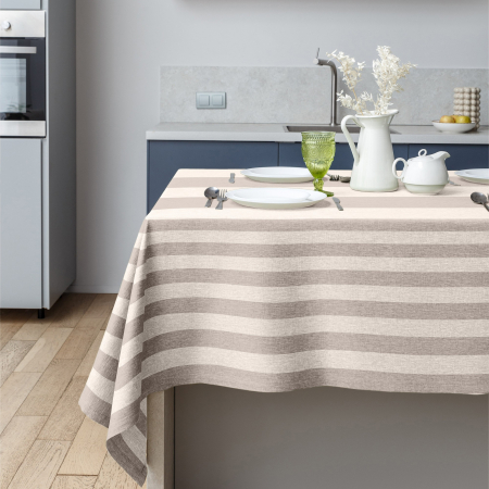 Скатерть рогожка "Волшебная Ночь" / Зебра-экрю (упаковка 2)