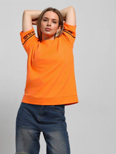 Женская футболка Терри-2 / оранжевая