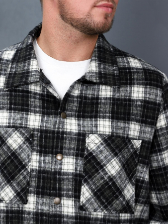 Рубашка мужская Никос / серый