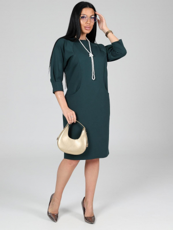 Женское платье Вокал / изумруд