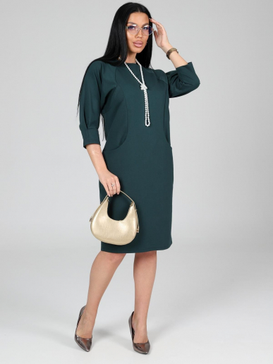 Женское платье Вокал / изумруд