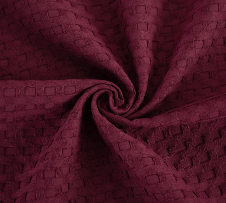 Вафельное полотно ГК / Бордо