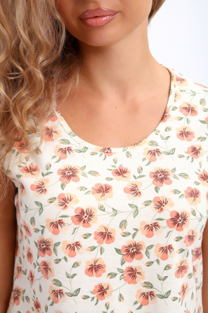 Женская сорочка 30141 / молочный