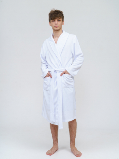 Халат флисовый шалька / расцветки в ассортименте