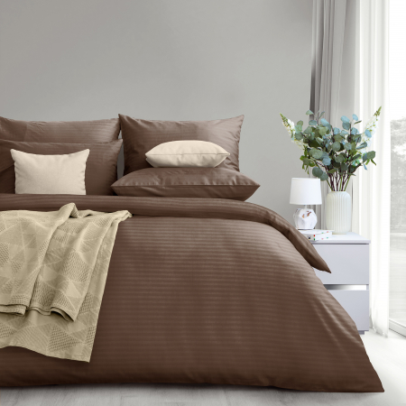 Простыня "Verossa" Stripe / Taupe