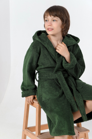 Халат для мальчика Комфорт-2 / Зеленый