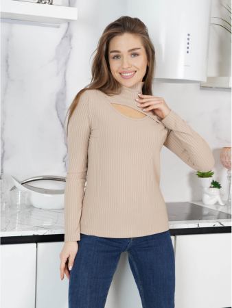 Женская водолазка Марсель / Бежевый