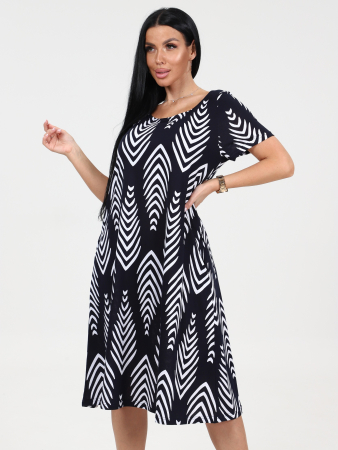 Женское платье М-999 / Пихта синий