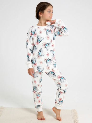 Детская пижама с брюками "Утро" / Мишка Тедди