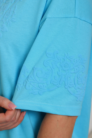 Женская туника 29533 / бирюзовый