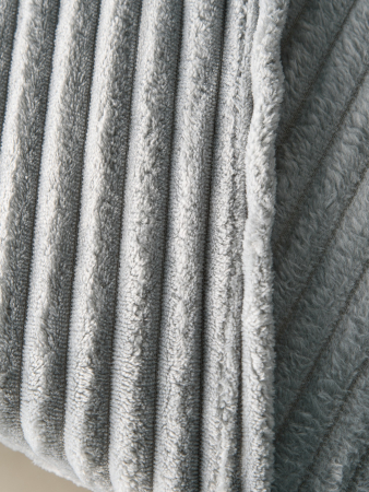 Плед велсофт / Светло-серый