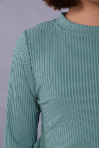 Лонгслив детский Лойс / мята