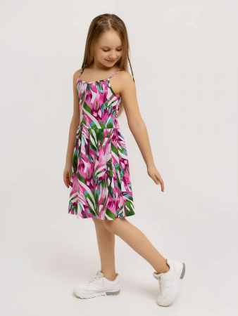 Детский сарафан "Кокетка" / Акварель арт. дк169ак