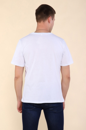 Мужская футболка Тату Дракона-2 2221 / Белый