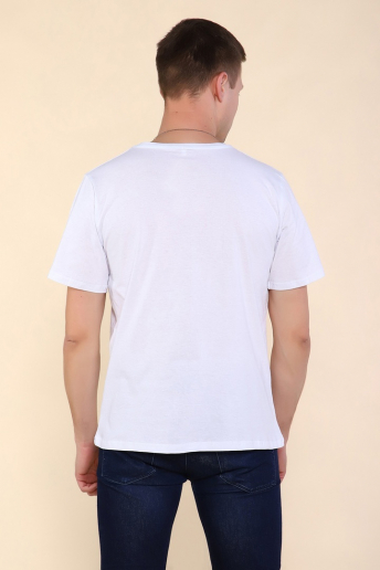 Мужская футболка Тату Дракона-2 2221 / Белый