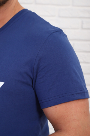 Мужская футболка 88148 / индиго