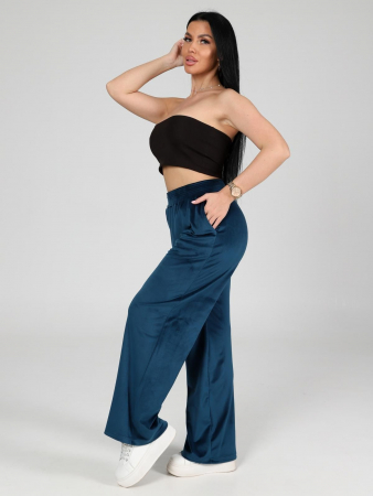 Женские брюки Марлена макси Купер / петроль