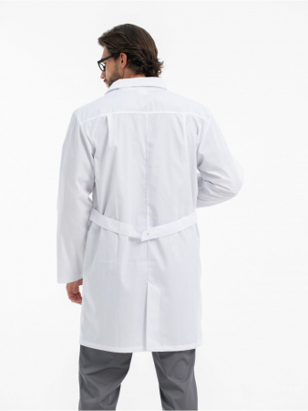 Халат медицинский мужской 65.0 / Белый