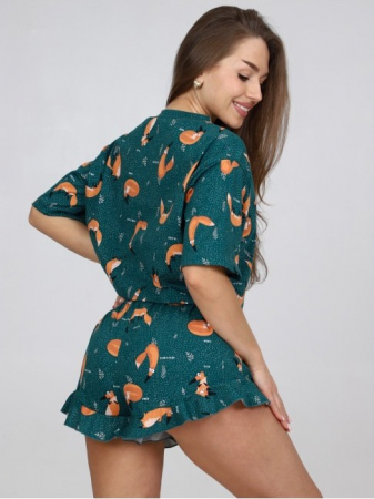 Женская пижама П-124.05 / Лисы