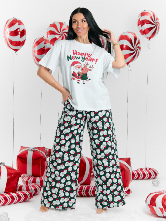 Женская пижама мод.2085/2 / Зеленый