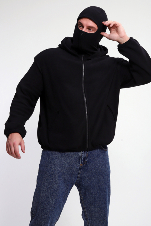 Мужское худи 36992 / черный
