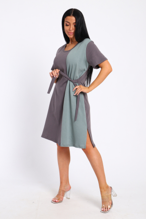 Женская туника 35285 / серый