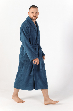 Халат мужской Комфорт-4 / Петроль
