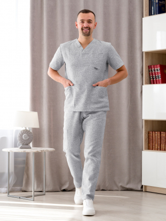 Костюм медицинский мужской М-148-05 Рогожка