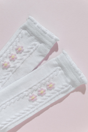 Детские гольфы Незабудка (набор 2 пары) / белый