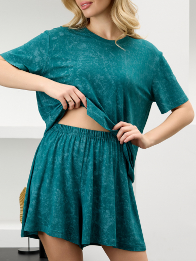 Женские костюм Миэла-3 / изумрудный