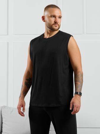 Майка мужская Алессандро-2 / чёрный