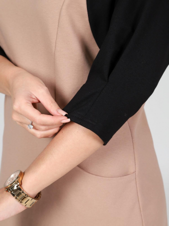 Женское платье Воксель / бежевый