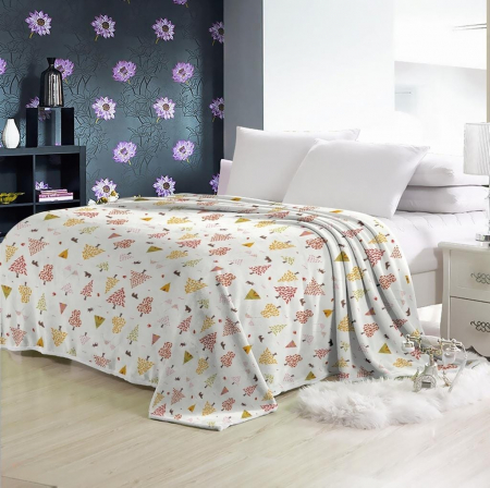 Плед велсофт / Новогодний (в ассортименте)